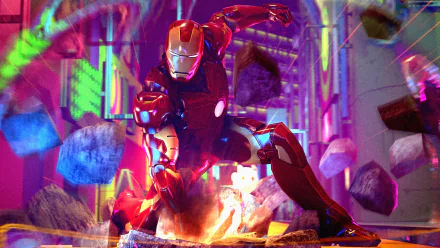 Comic Iron Man HD Desktop Wallpaper | Background Image