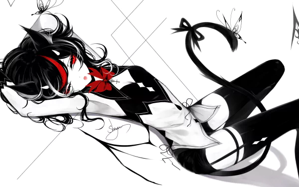 video game Seija Kijin Anime Touhou HD Desktop Wallpaper | Background Image