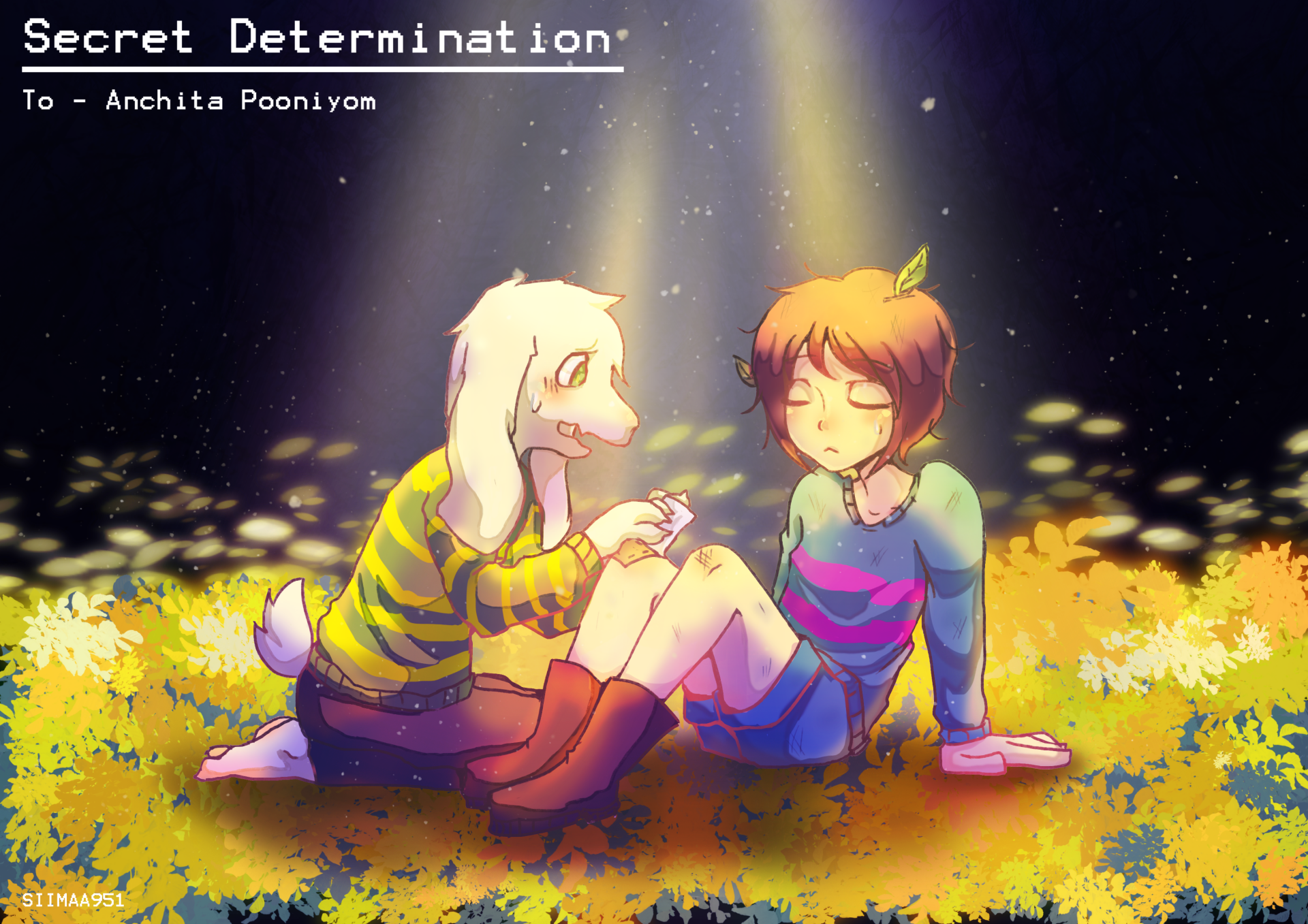 Download Frisk (Undertale) Asriel (Undertale) Video Game Undertale HD Wallpaper