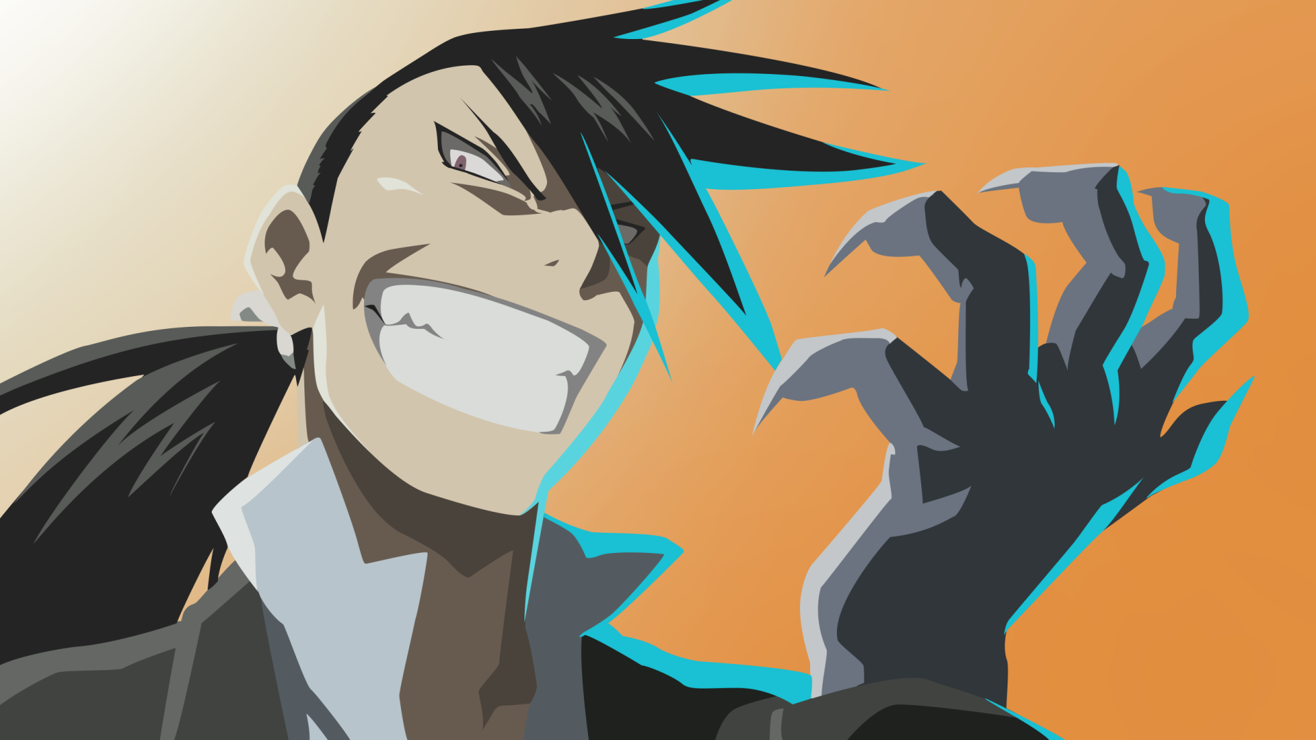 Download Greed (Fullmetal Alchemist) Anime Fullmetal Alchemist HD Wallpaper by Thomas V. Kristiansen