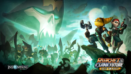 Clank (Ratchet & Clank) Ratchet (Ratchet & Clank) video game Ratchet & Clank Future: Quest for Booty HD Desktop Wallpaper | Background Image