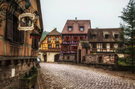  Pottery Shop in the Old Medieval Town of Kaysersberg, France