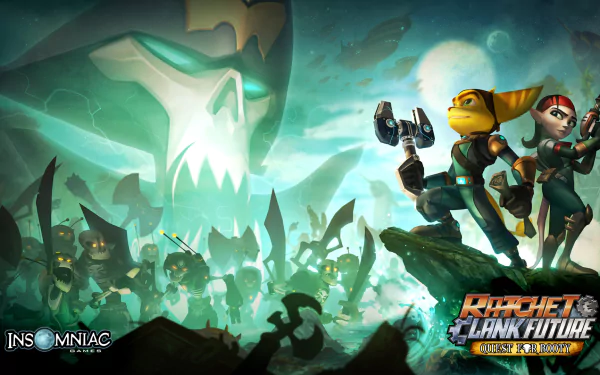 Clank (Ratchet & Clank) Ratchet (Ratchet & Clank) video game Ratchet & Clank Future: Quest for Booty HD Desktop Wallpaper | Background Image