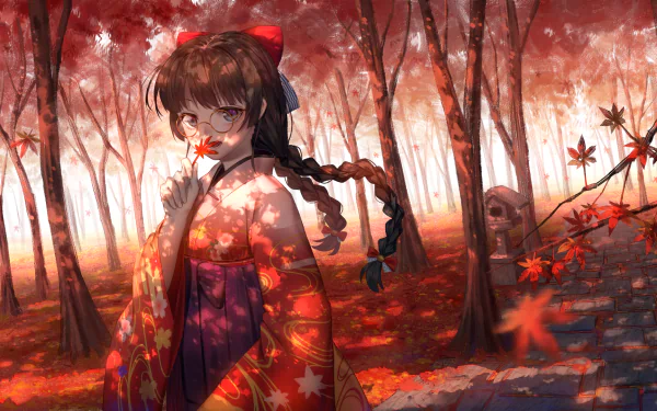 Tsukino Mito Anime Virtual Youtuber HD Desktop Wallpaper | Background Image