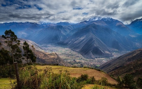 Earth Mountain Mountains Andes Peru Sacred Valley HD Wallpaper | Background Image