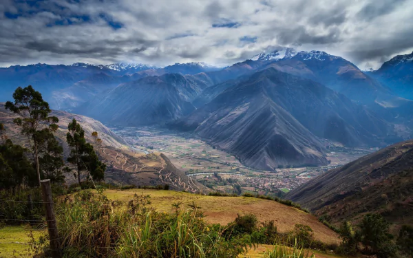 Sacred Valley Peru Andes nature mountain HD Desktop Wallpaper | Background Image