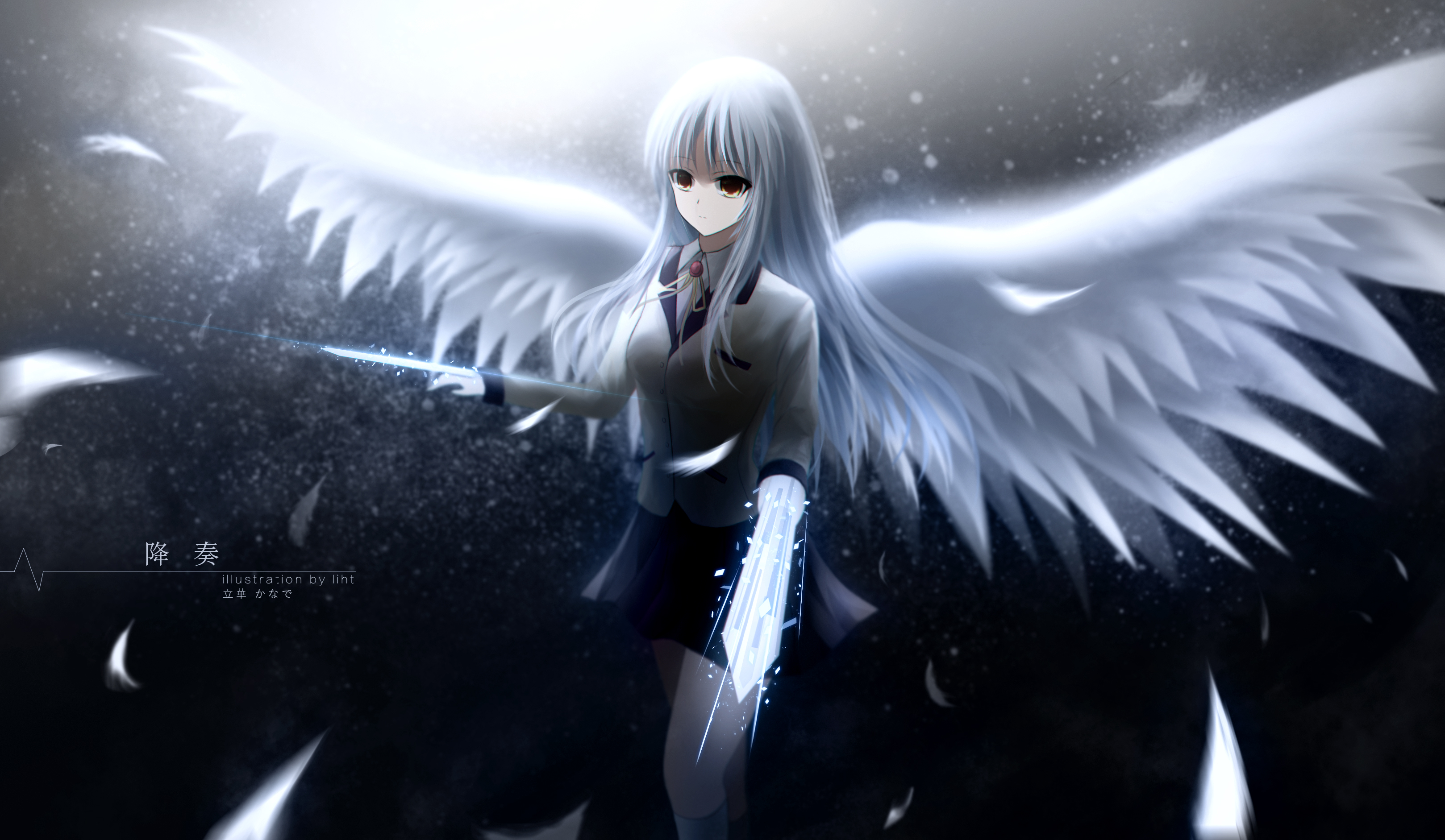 Angel Beats Hd Wallpaper Background Image 3237x18