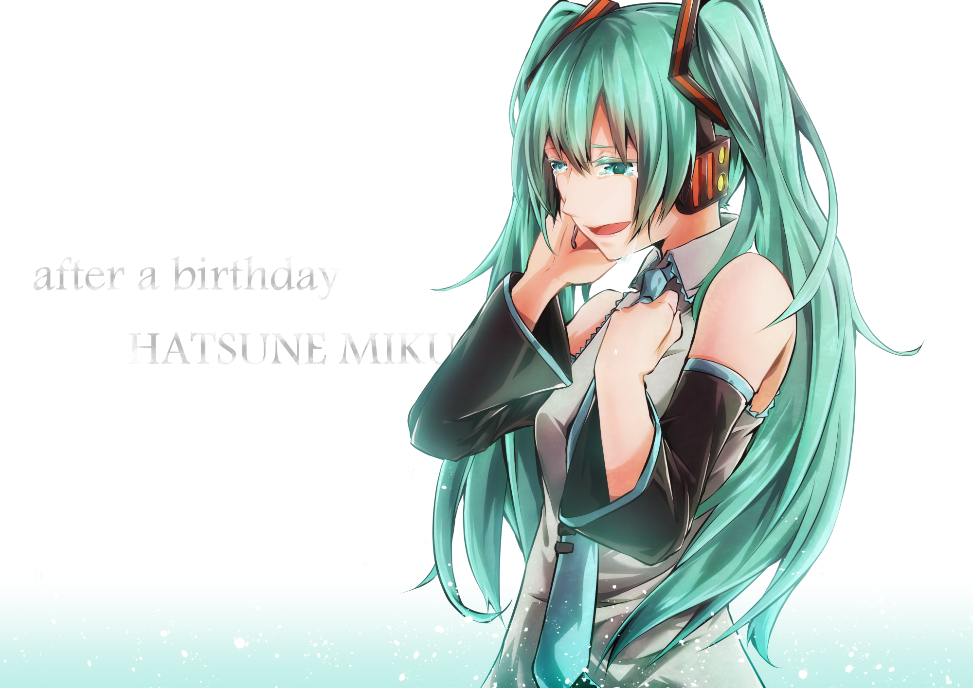 Download Hatsune Miku Anime Vocaloid HD Wallpaper by へたれん
