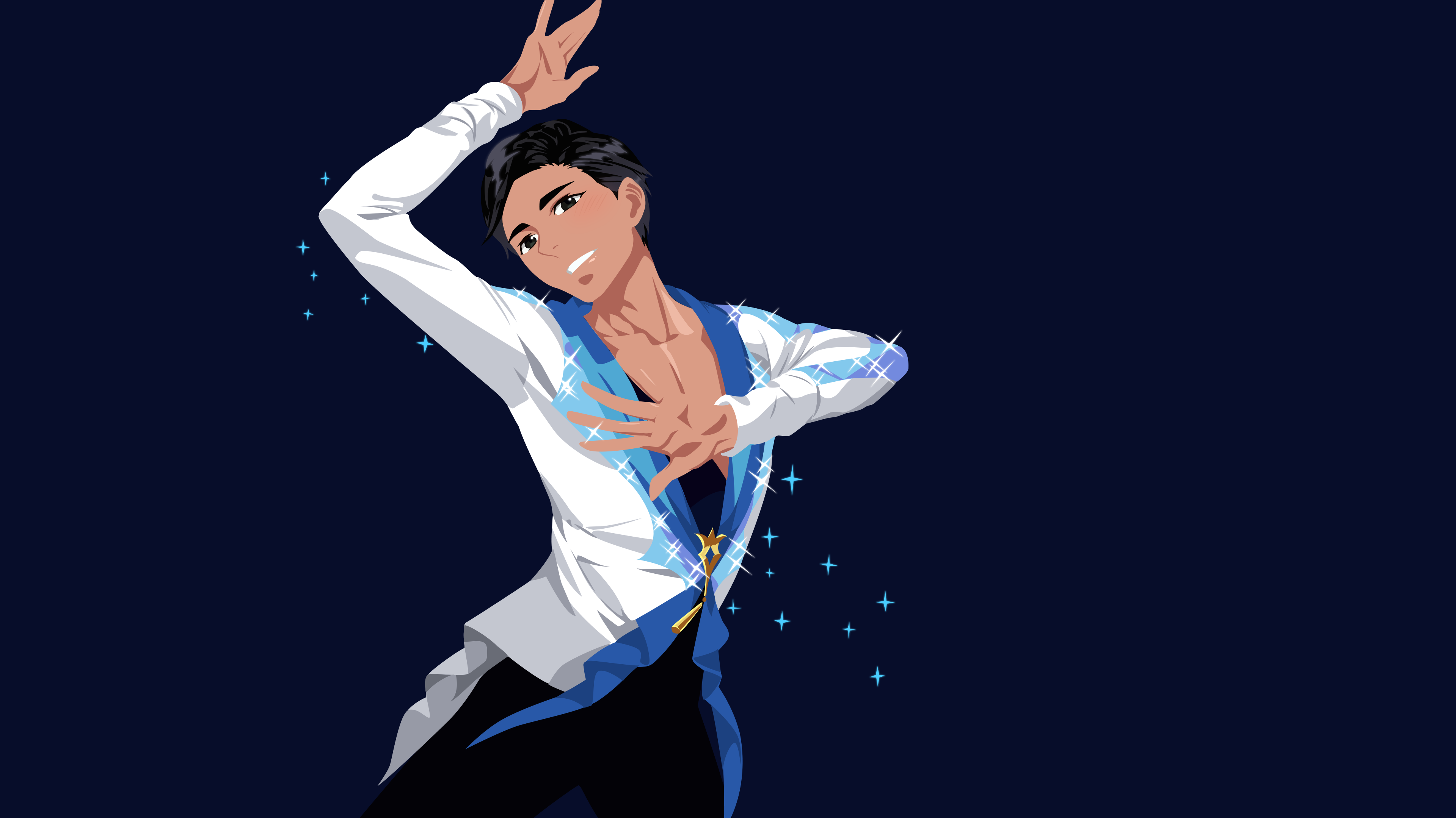 Anime Yuri!!! on Ice 4k Ultra HD Wallpaper by Thomas V. Kristiansen