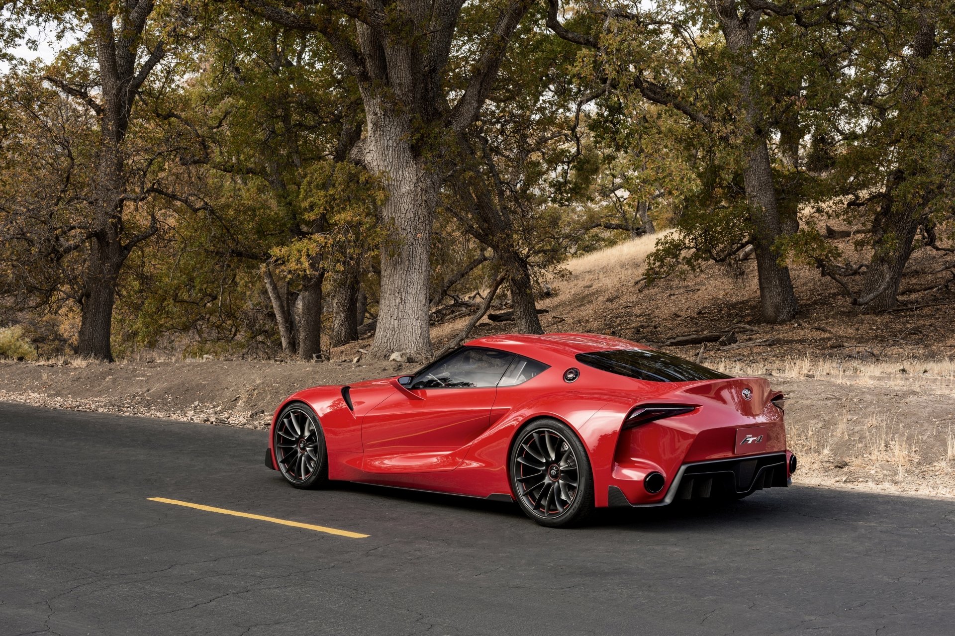 Download Car Toyota Vehicle Toyota FT-1 HD Wallpaper