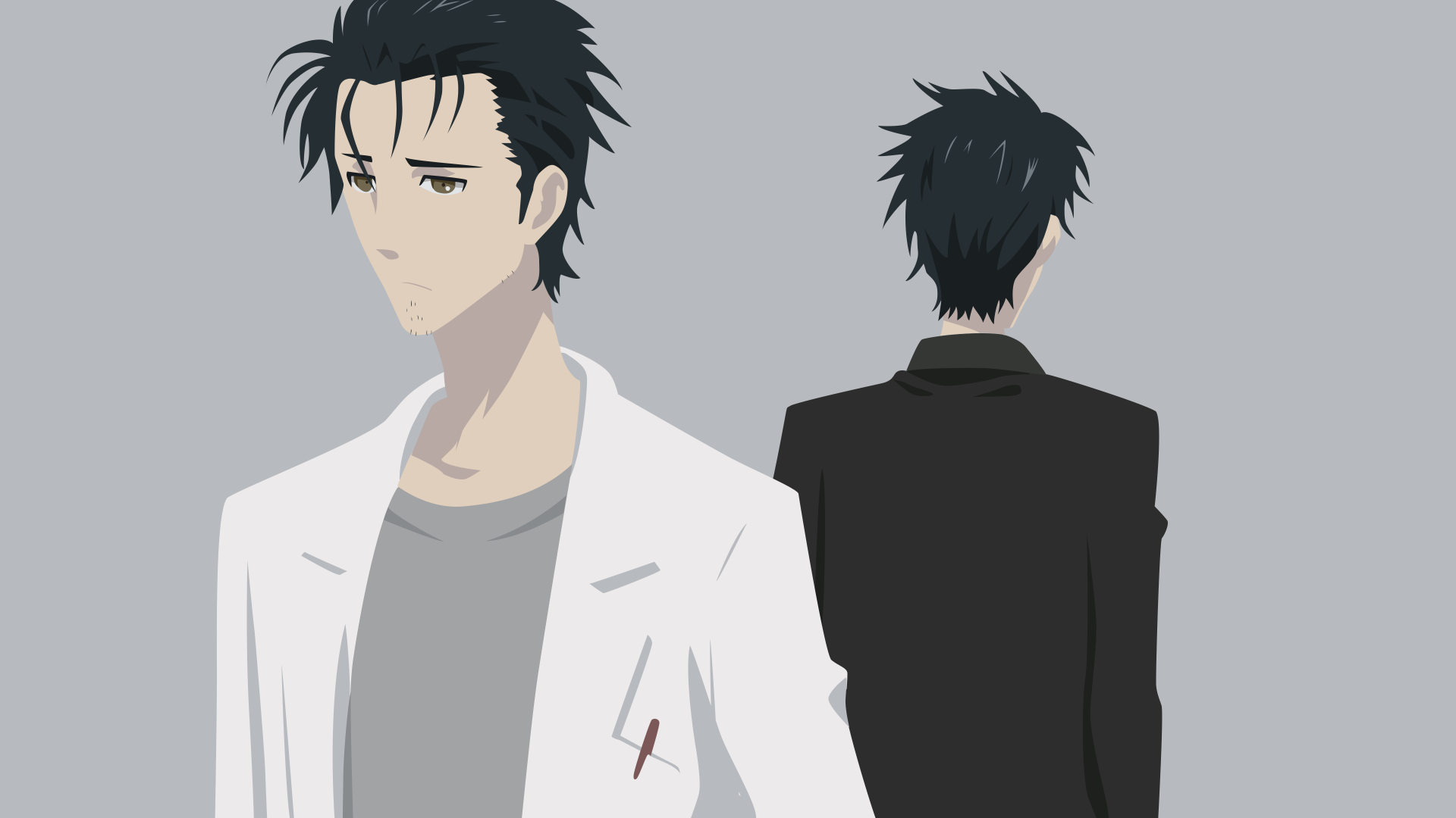 Download Rintaro Okabe Anime Steins;Gate 4k Ultra HD Wallpaper by Thomas V. Kristiansen