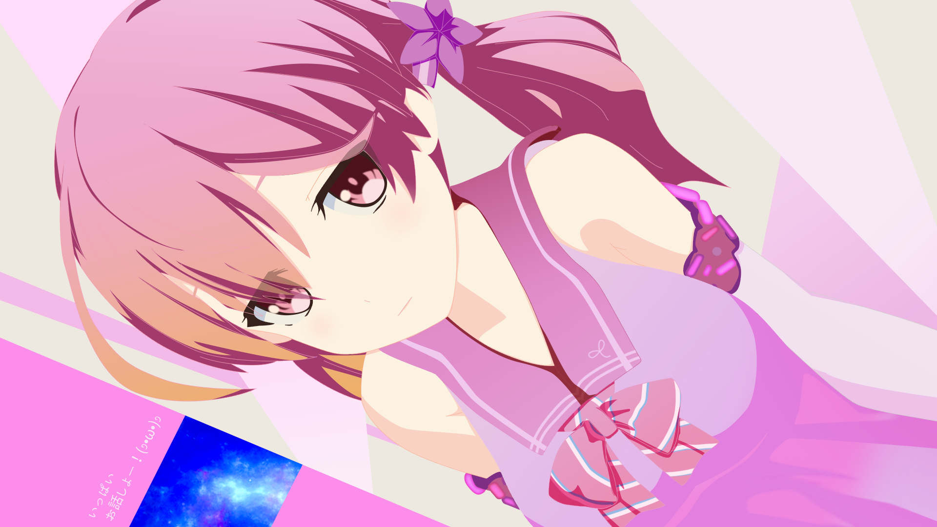 Download Futaba Kitakami Anime Virtual Youtuber HD Wallpaper by jieno