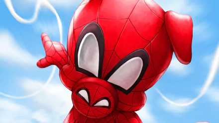 Spider-Ham movie Spider-Man: Into The Spider-Verse HD Desktop Wallpaper | Background Image