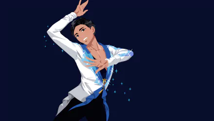 Phichit Chulanont Anime Yuri!!! on ICE HD Desktop Wallpaper | Background Image