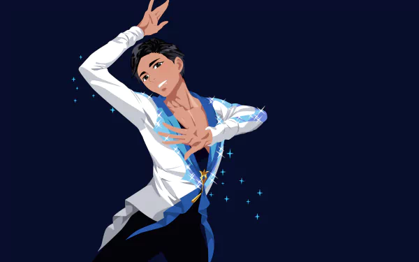 Phichit Chulanont Anime Yuri!!! on ICE HD Desktop Wallpaper | Background Image