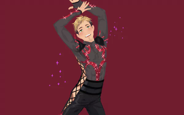 Christophe Giacometti Anime Yuri!!! on ICE HD Desktop Wallpaper | Background Image