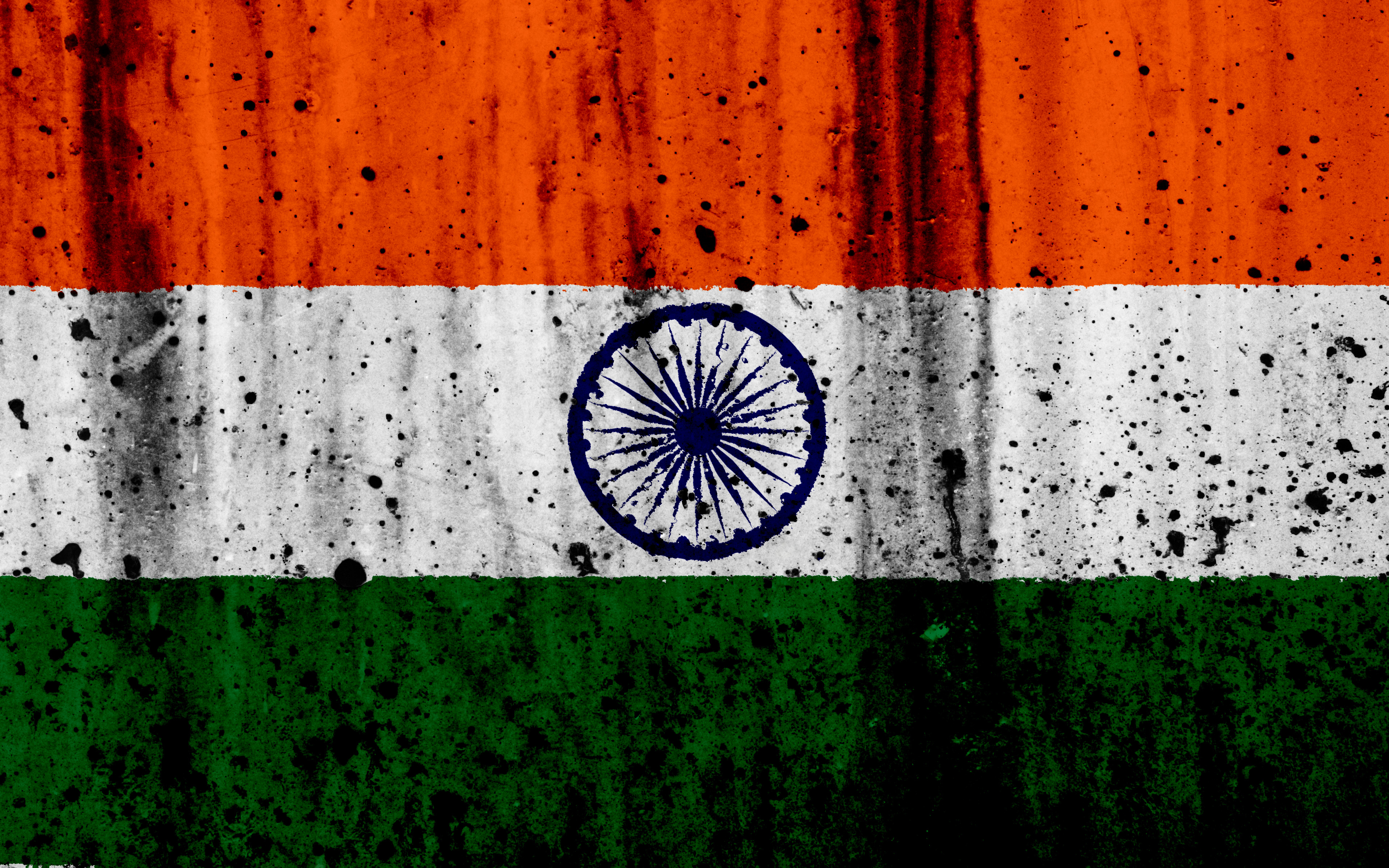 Flag of India 4k Ultra HD Wallpaper