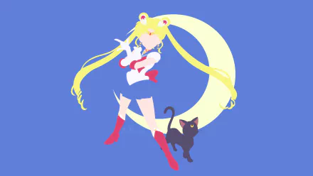 Luna (Sailor Moon) Anime Sailor Moon HD Desktop Wallpaper | Background Image