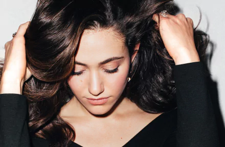 black hair face American actress Celebrity Emmy Rossum HD Desktop Wallpaper | Background Image