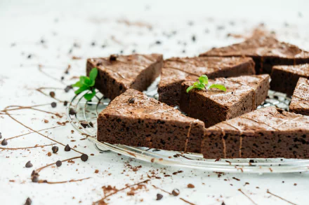 food brownie HD Desktop Wallpaper | Background Image