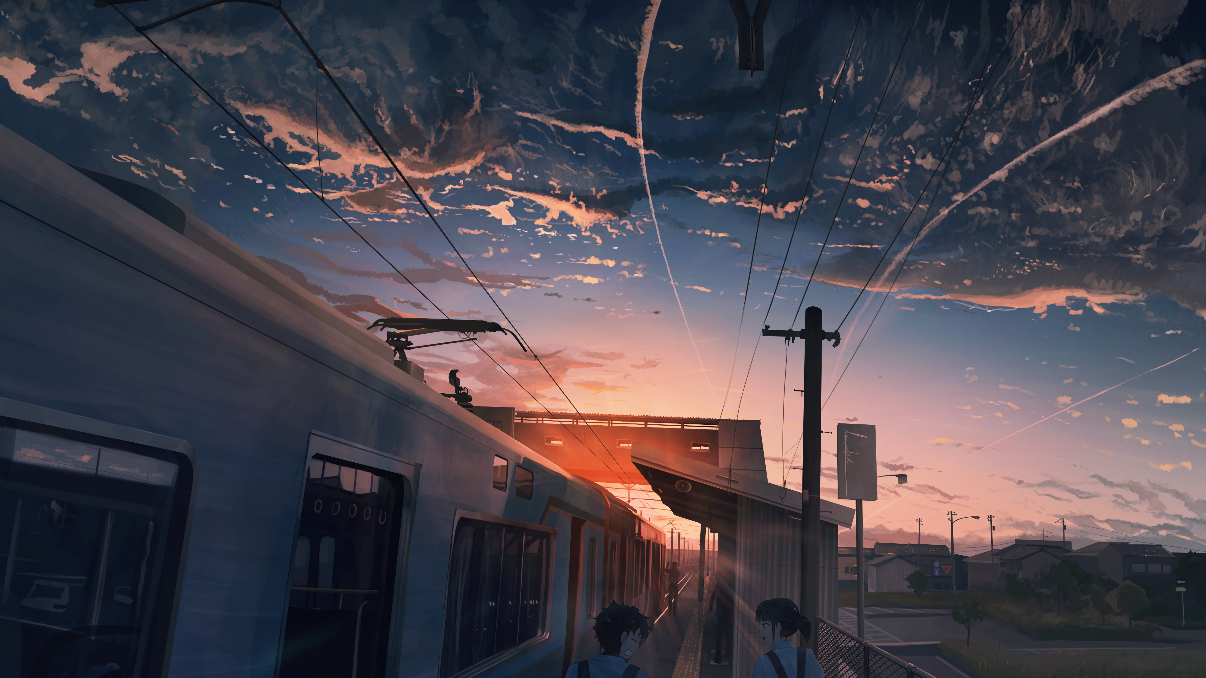 Aesthetic Anime GIF - Aesthetic Anime Train - Discover & Share GIFs