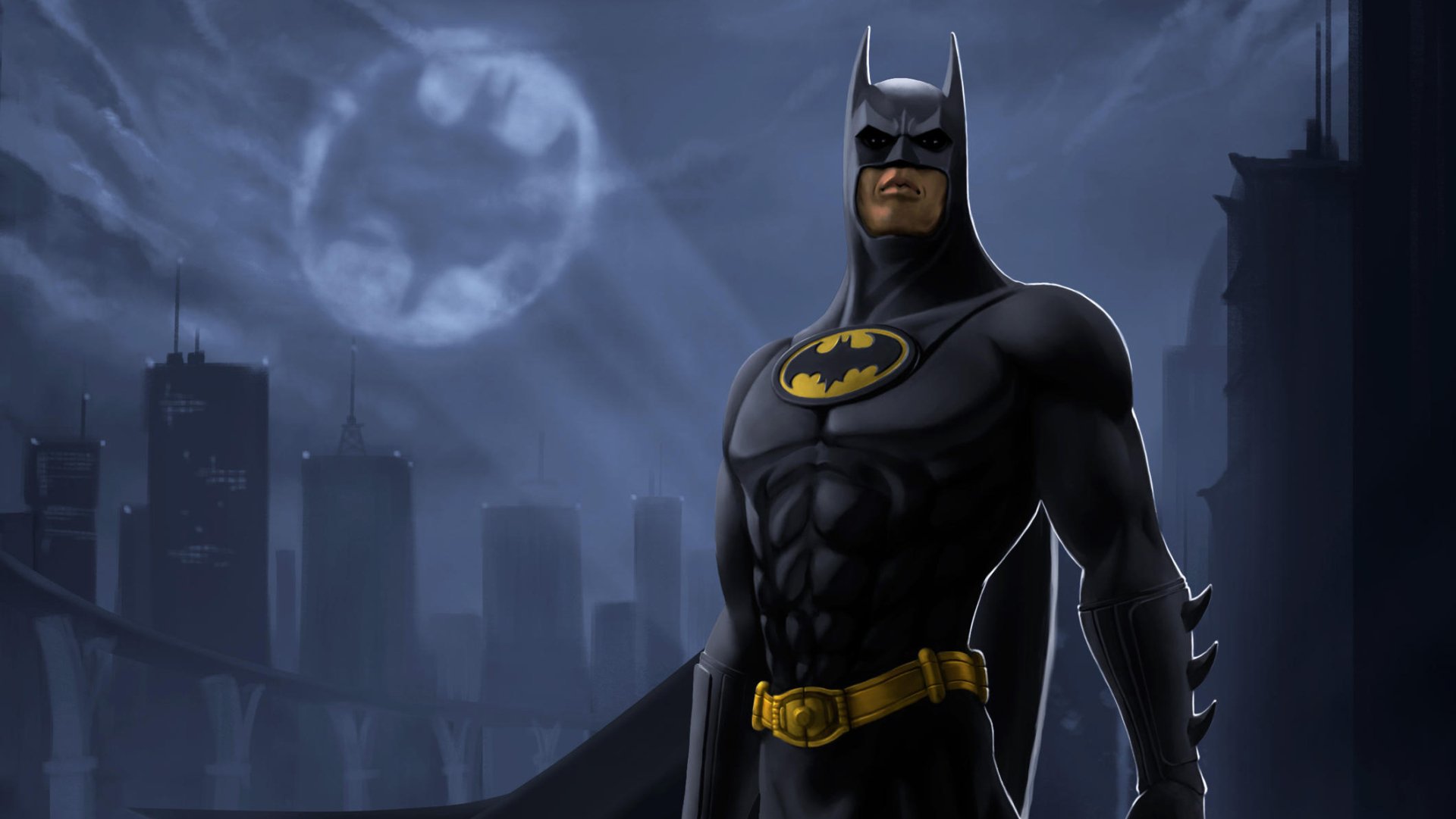 Download Bat-Signal DC Comics Comic Batman HD Wallpaper by Piero Vettori