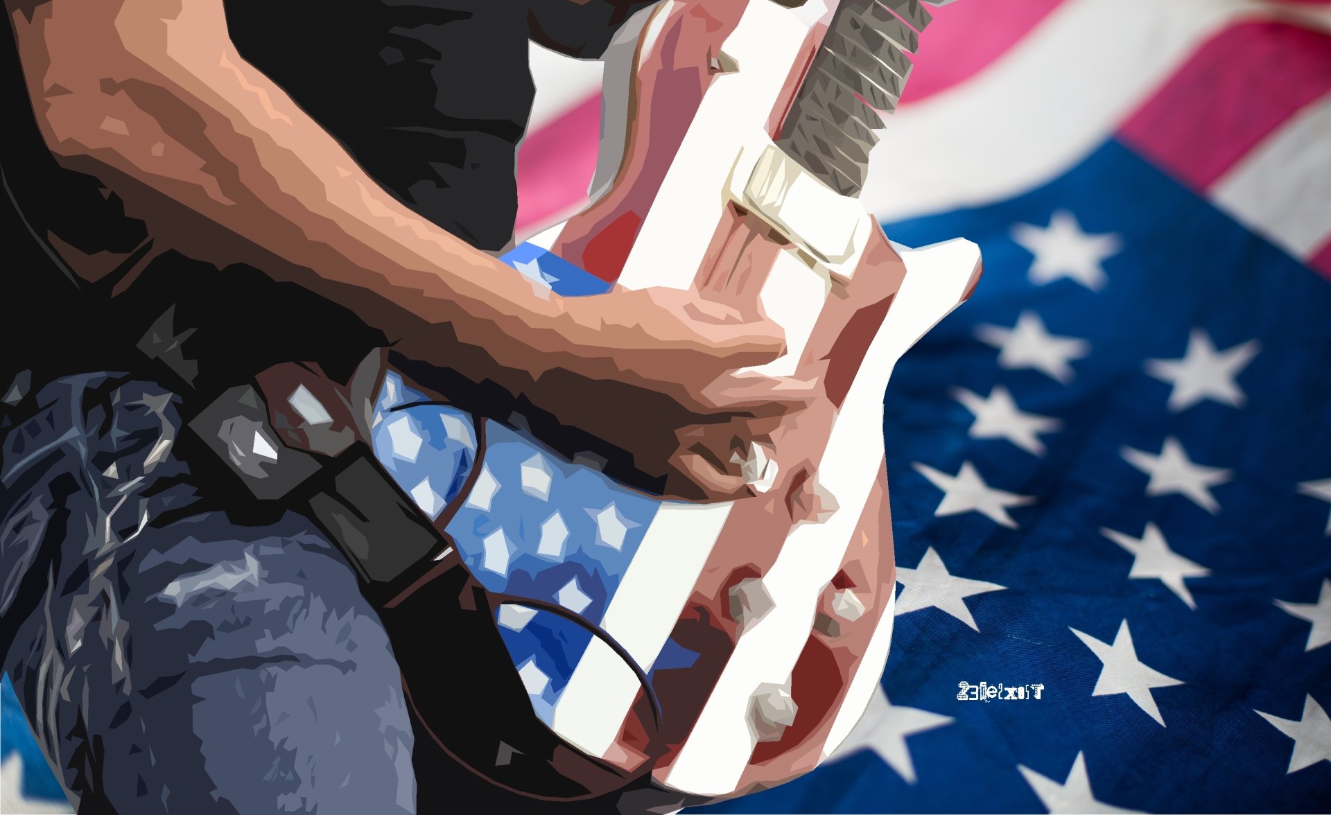 American Guitarist by zelko
