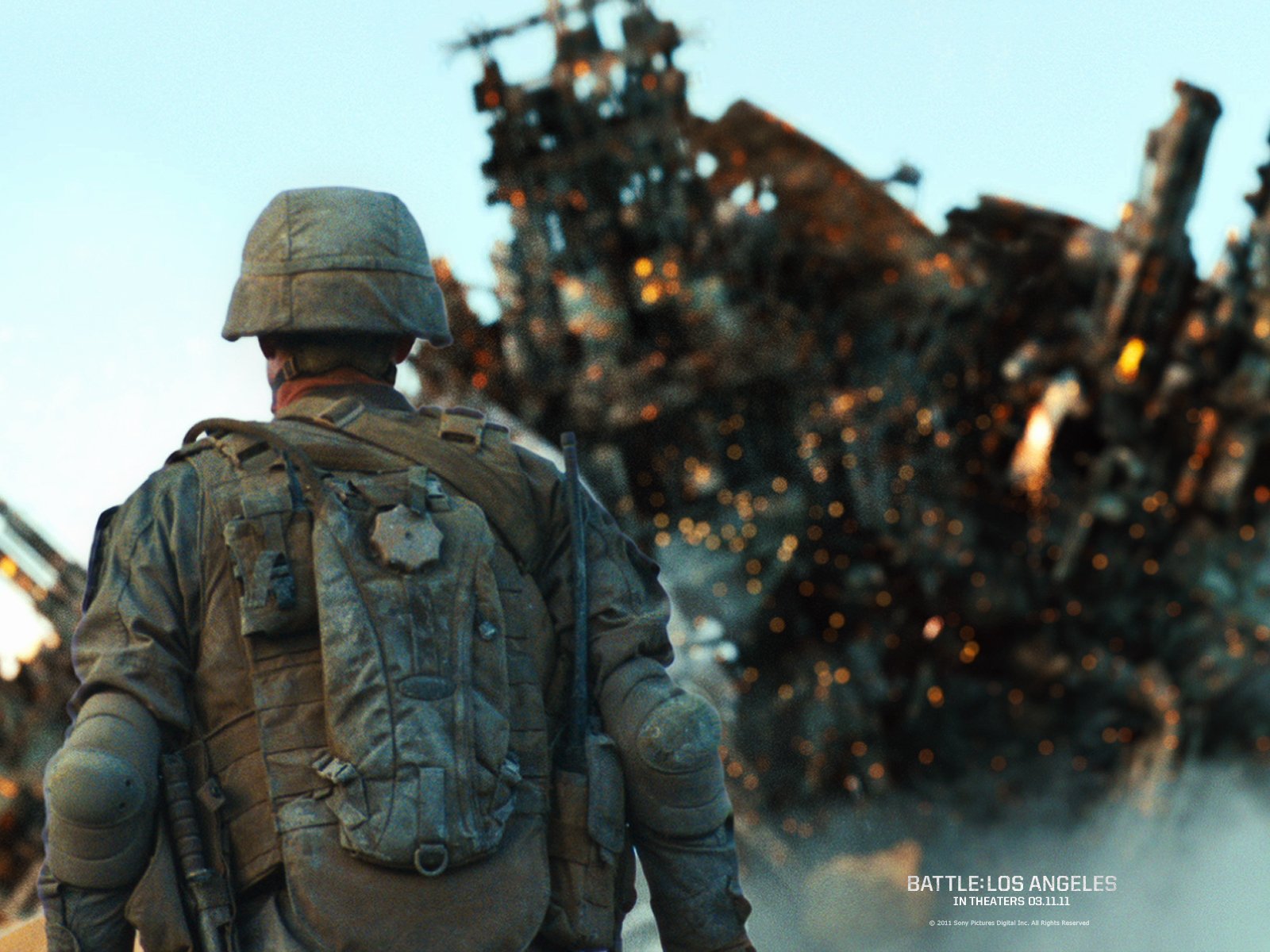 Download Movie Battle: Los Angeles Wallpaper