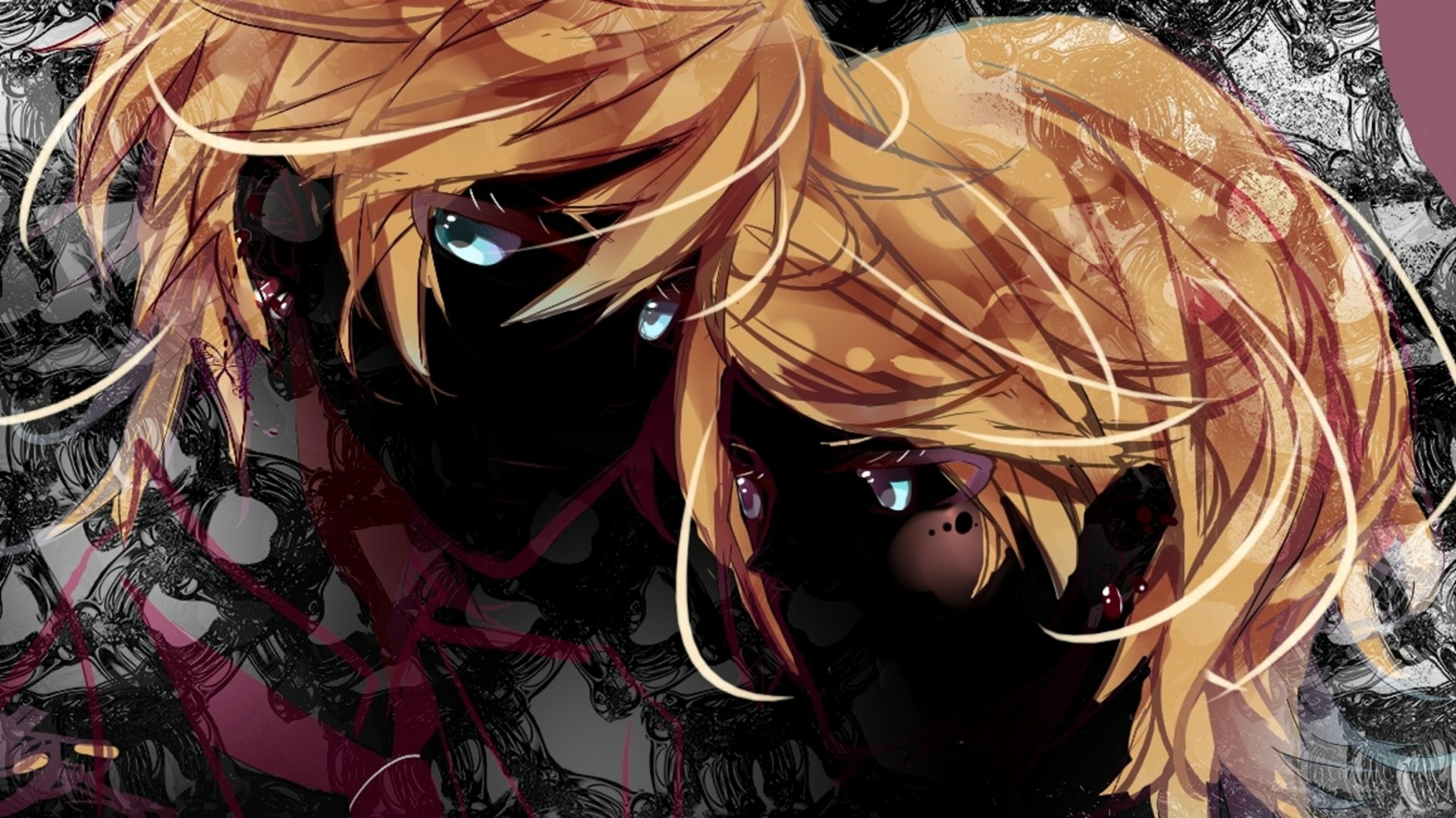 Download Twins Anime Vocaloid HD Wallpaper