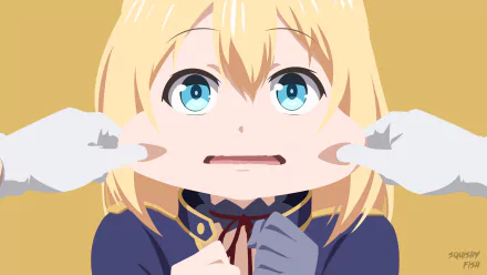 Rumia Tingel Anime Rokudenashi Majutsu Koushi to Akashic Records HD Desktop Wallpaper | Background Image