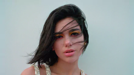 singer English face black hair music Dua Lipa HD Desktop Wallpaper | Background Image