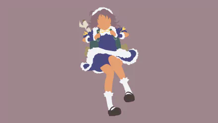 D'arc Hoshino Anime Ryuugajou Nanana no Maizoukin HD Desktop Wallpaper | Background Image