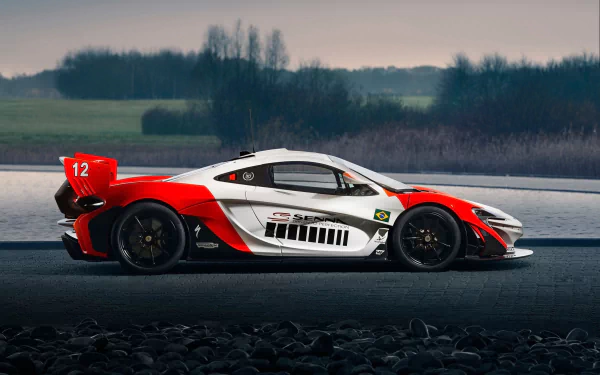 hypercar McLaren vehicle McLaren P1 GTR HD Desktop Wallpaper | Background Image