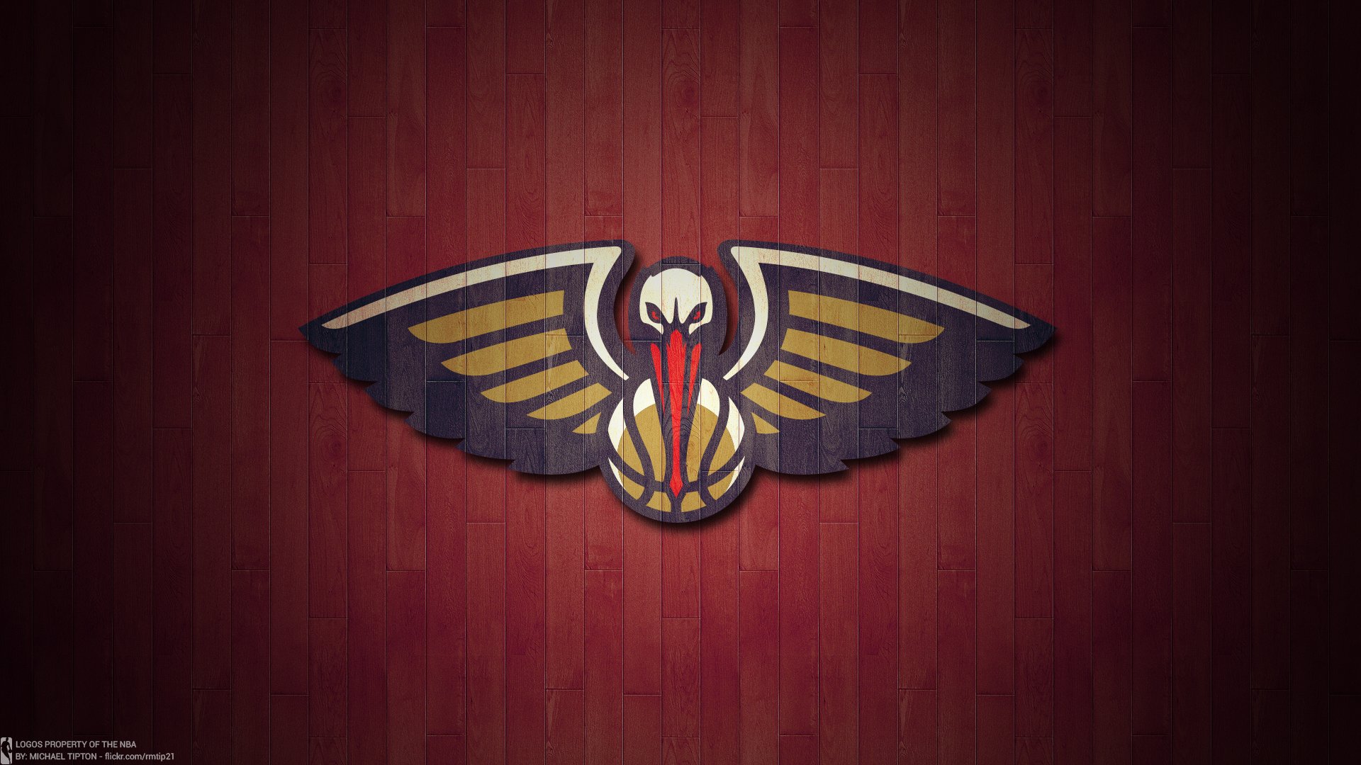 Download Emblem Basketball NBA New Orleans Pelicans Sports HD Wallpaper ...