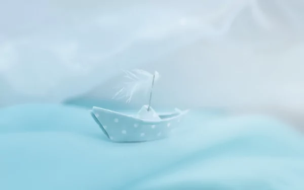 paper boat man made origami HD Desktop Wallpaper | Background Image