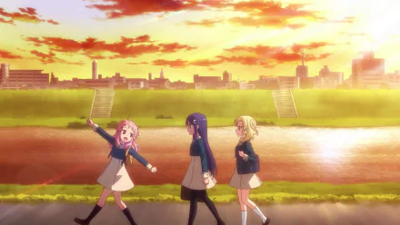 Arima Hizume Sawatari Uki Hatoya Kohane Anime Anima Yell! HD Desktop Wallpaper | Background Image