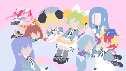 Yurei (Di Gi Charat Nyo!) Meek (Di Gi Charat Nyo!) Rinna (Di Gi Charat Nyo!) Dejiko (Di Gi Charat) Piyoko (Di Gi Charat Nyo!) Rabi~en~Rose Puchiko (Di Gi Charat Nyo!) Aqua (Di Gi Charat Nyo!) Anime Di Gi Charat Nyo! HD Desktop Wallpaper | Background Image