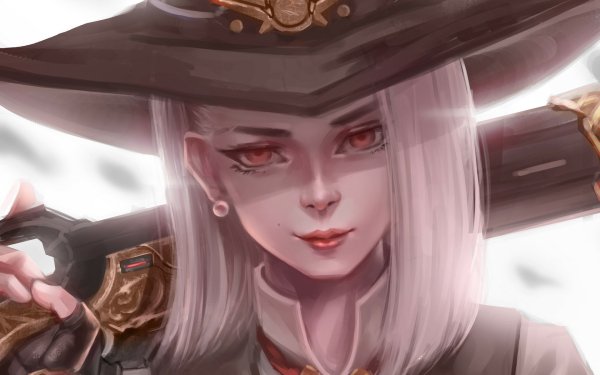 Video Game Overwatch Ashe HD Wallpaper | Background Image