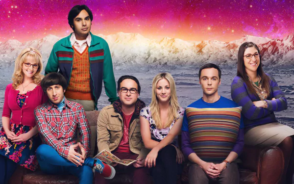 Simon Helberg Raj Koothrappali Melissa Rauch Mayim Bialik Leonard Hofstadter Johnny Galecki Howard Wolowitz Amy Farrah Fowler Penny (The Big Bang Theory) Kaley Cuoco Bernadette Rostenkowski Kunal Nayyar Jim Parsons TV Show The Big Bang Theory HD Desktop Wallpaper | Background Image