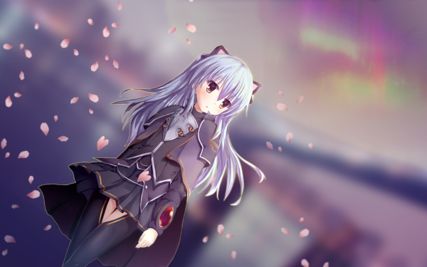 Anime Girl Blossom HD Wallpaper | Background Image