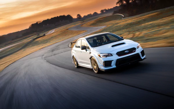 white car car Subaru vehicle Subaru WRX HD Desktop Wallpaper | Background Image
