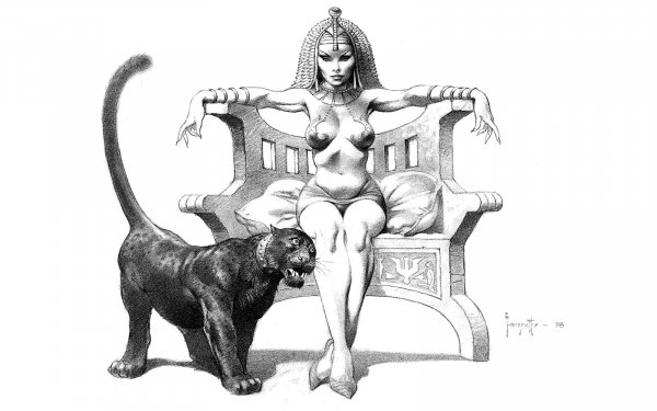 Comics Egyptian Queen HD Wallpaper | Background Image