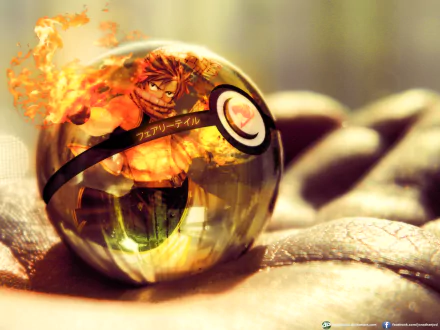 Anime crossover pokeball HD Desktop Wallpaper | Background Image