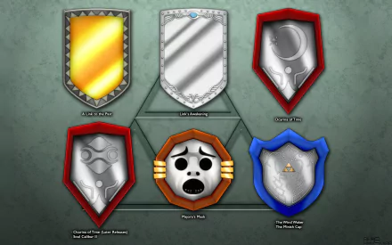  Evolution of Link's Mirror Shield by BLUEamnesiac