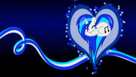 DJ Pon-3 TV Show My Little Pony: Friendship Is Magic HD Desktop Wallpaper | Background Image