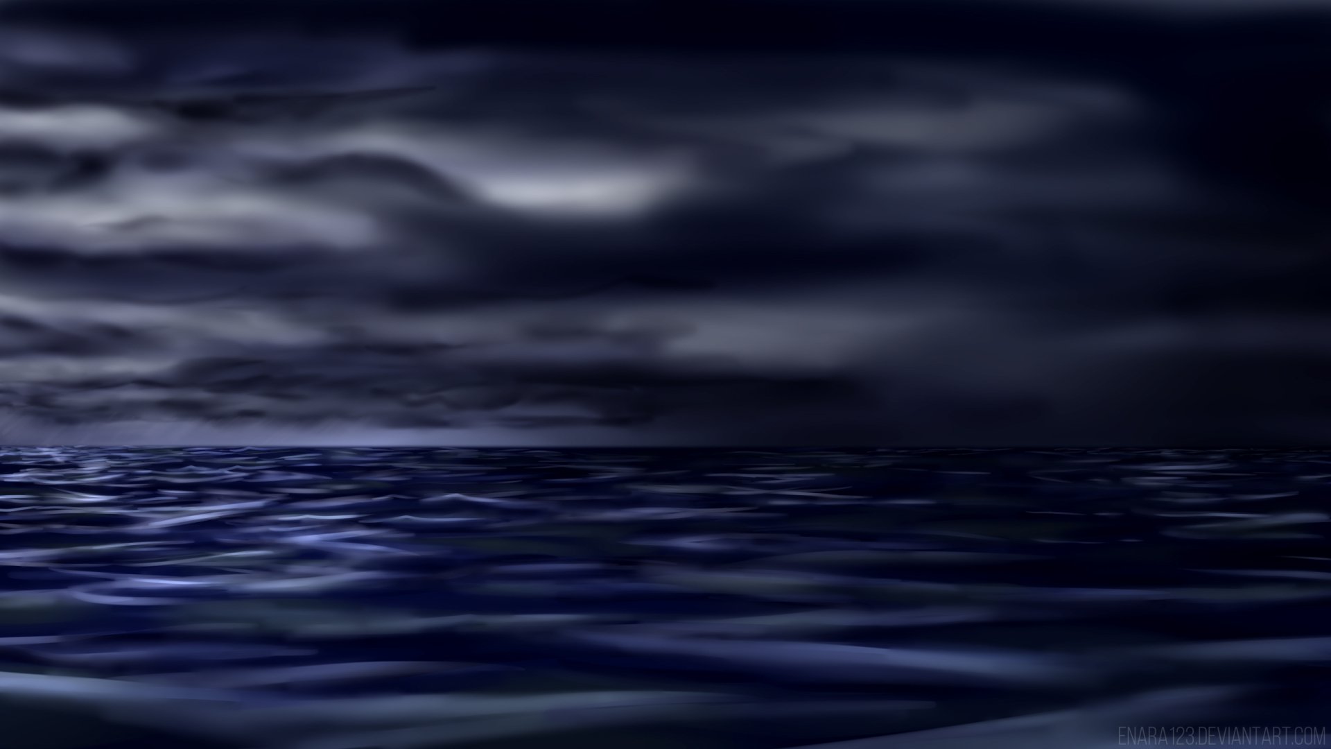Download Dark Nature Ocean Dark Nature HD Wallpaper by Enara123