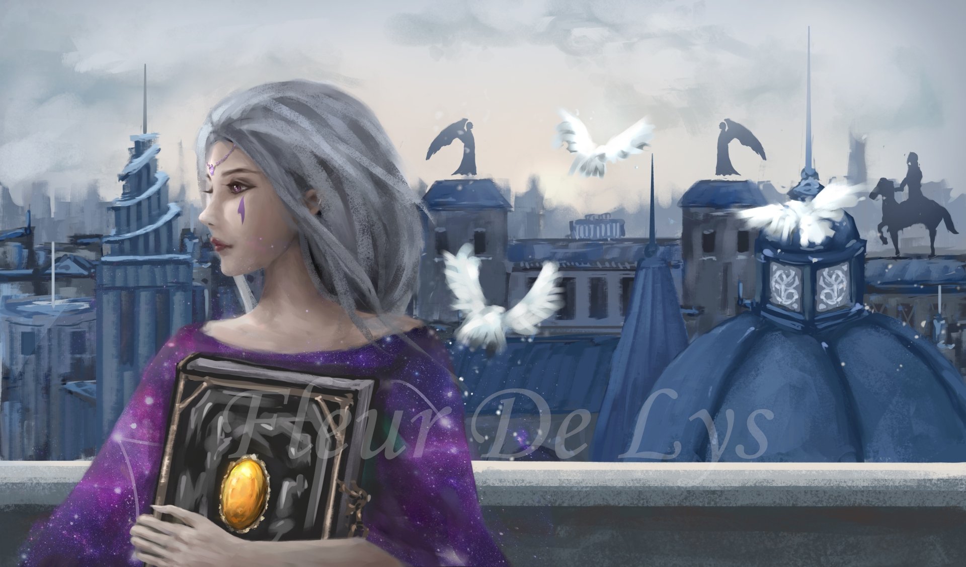 Download Anime Original 4k Ultra HD Wallpaper by FleurDeLys