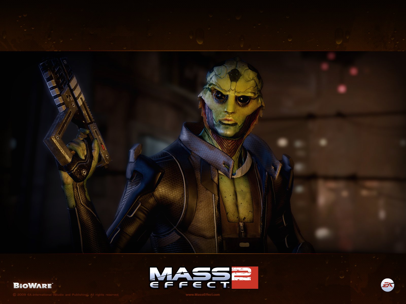Download Thane Krios Video Game Mass Effect 2 Wallpaper