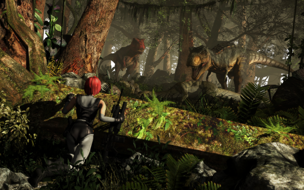 Video Game Dino Crisis Regina HD Wallpaper | Background Image