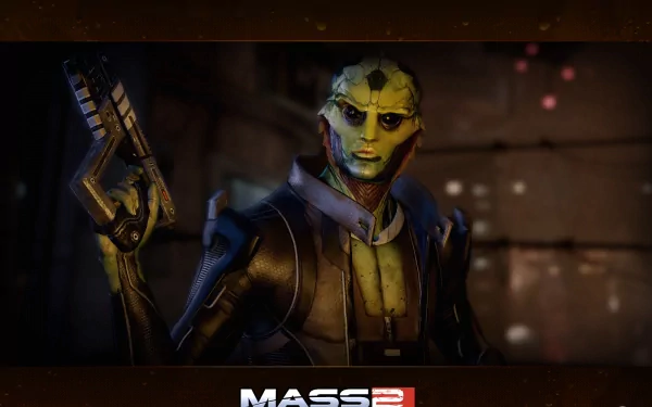 Thane Krios video game Mass Effect 2 HD Desktop Wallpaper | Background Image